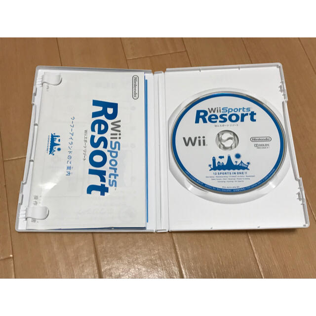 Wii(ウィー)のWii Sports リゾート ゲームソフト スポーツ エンタメ/ホビーのゲームソフト/ゲーム機本体(家庭用ゲームソフト)の商品写真