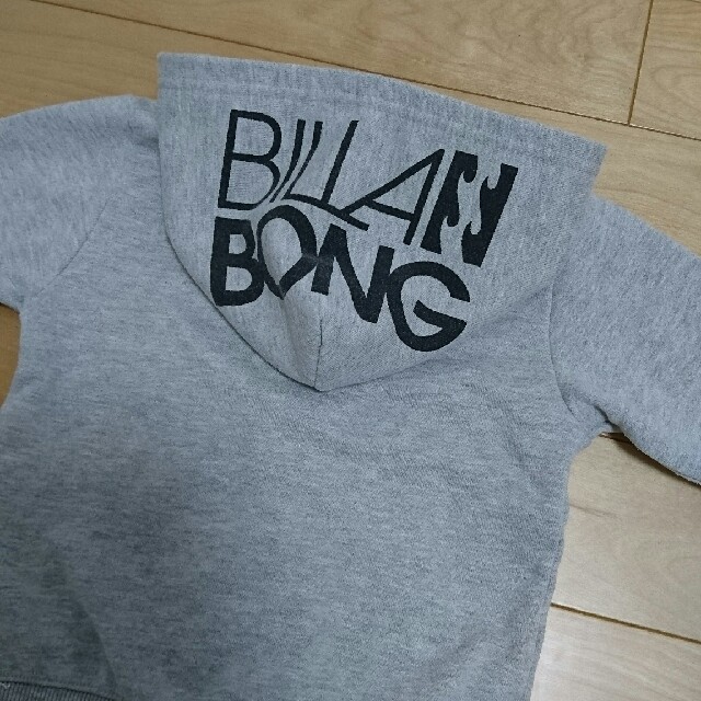 billabong(ビラボン)の美品☆ビラボンBILLABONG110パーカー100も キッズ/ベビー/マタニティのキッズ服男の子用(90cm~)(ニット)の商品写真