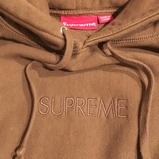 Supreme - supreme ブラウン パーカーの通販 by mimimi shop