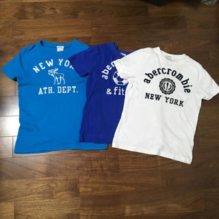 アバクロンビーアンドフィッチ(Abercrombie&Fitch)のアバクロkidsTシャツ 3枚セット(Tシャツ/カットソー)
