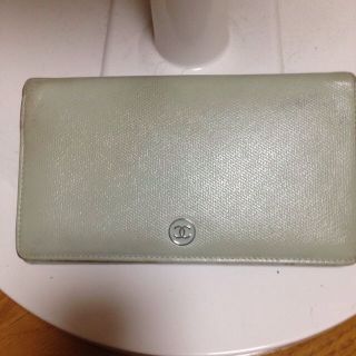 シャネル(CHANEL)のシャネル ライトグリーン長財布(財布)