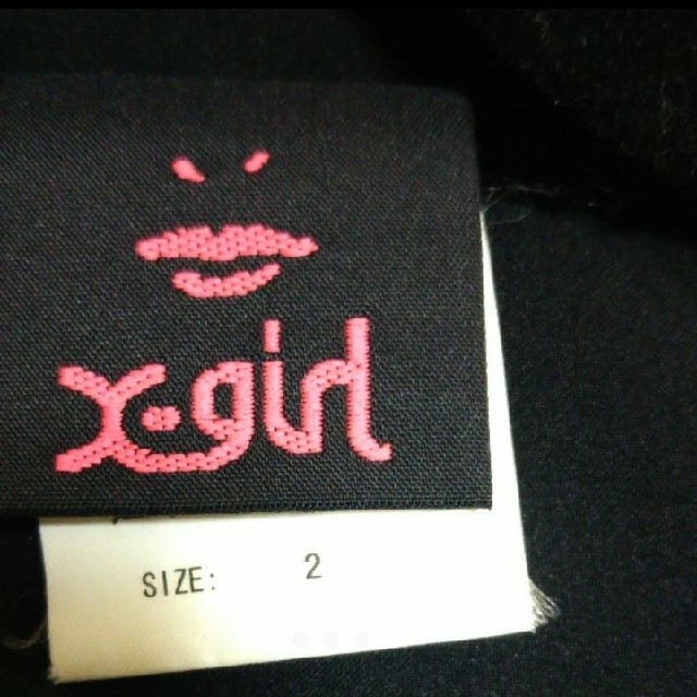 X-girl(エックスガール)のエックスガール ダウンジャケット ダウンコート レディースのジャケット/アウター(ダウンジャケット)の商品写真