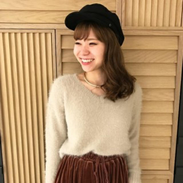 mysty woman(ミスティウーマン)のmysty woman シャギーニット レディースのトップス(ニット/セーター)の商品写真