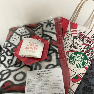 スターバックスコーヒー(Starbucks Coffee)のスターバックス ホリデーブランケット(ノベルティグッズ)