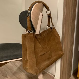 プラダ(PRADA)のPRADAスエードバッグ ショルダー(ショルダーバッグ)