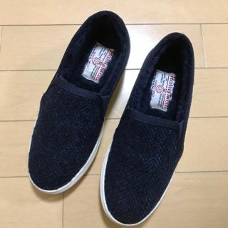 ステュディオス(STUDIOUS)のHarris Tweed スリッポン (スリッポン/モカシン)