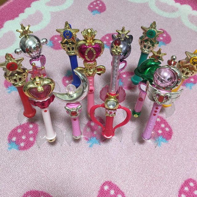 セーラームーン(セーラームーン)のセーラームーン♡スティック&ロッド エンタメ/ホビーのおもちゃ/ぬいぐるみ(キャラクターグッズ)の商品写真