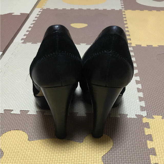 NINE WEST(ナインウエスト)の最終値下げ！ナインウェスト オープントゥパンプスパートサイズ37 レディースの靴/シューズ(ハイヒール/パンプス)の商品写真