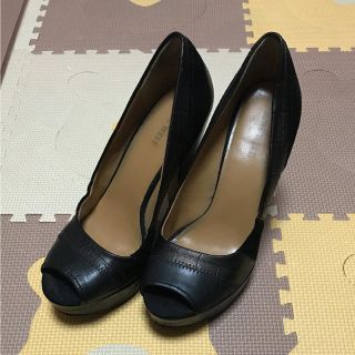 ナインウエスト(NINE WEST)の最終値下げ！ナインウェスト オープントゥパンプスパートサイズ37(ハイヒール/パンプス)