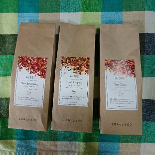 大人気の食べれる紅茶 ティートリコ (TEAtrico) 50g色々3点セット(茶)