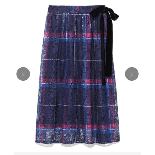 Lily Brown(リリーブラウン)のリリーブラウン  チェックプリントスカート レディースのスカート(ロングスカート)の商品写真
