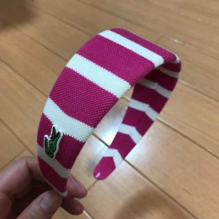 ラコステ(LACOSTE)のカチューシャ(カチューシャ)