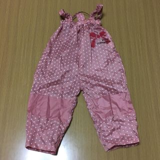 幼児用プレイウェア(お砂場着)収納袋付き(パンツ)