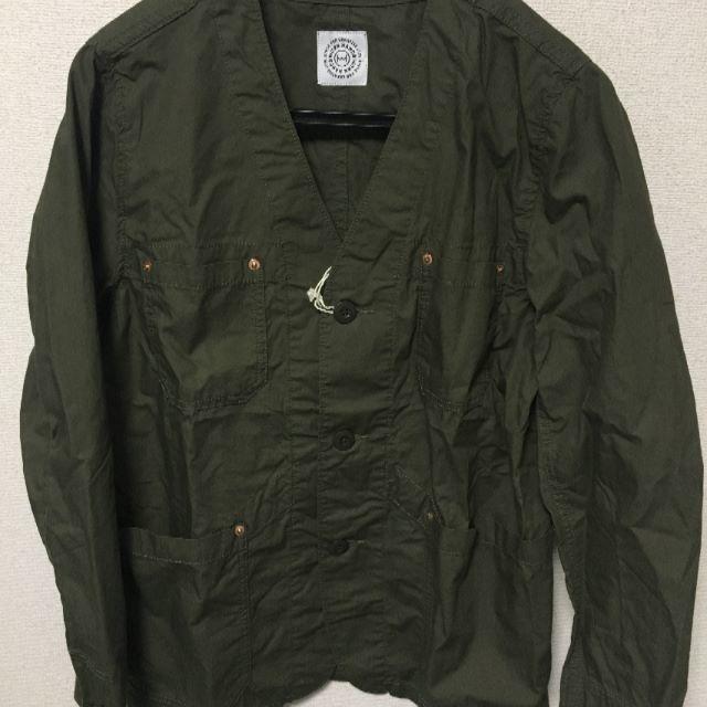 BEAMS(ビームス)の【Lead様専用】【新品・未使用】　WORKHANDS　ミリタリージャケット メンズのジャケット/アウター(ノーカラージャケット)の商品写真