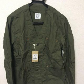 ビームス(BEAMS)の【Lead様専用】【新品・未使用】　WORKHANDS　ミリタリージャケット(ノーカラージャケット)