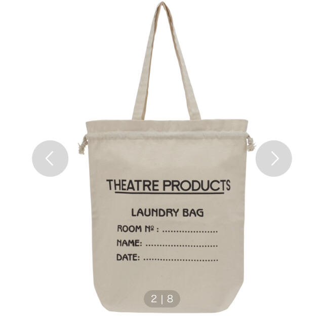 THEATRE PRODUCTS(シアタープロダクツ)の新品未使用＊限定ランドリーバッグ レディースのバッグ(トートバッグ)の商品写真