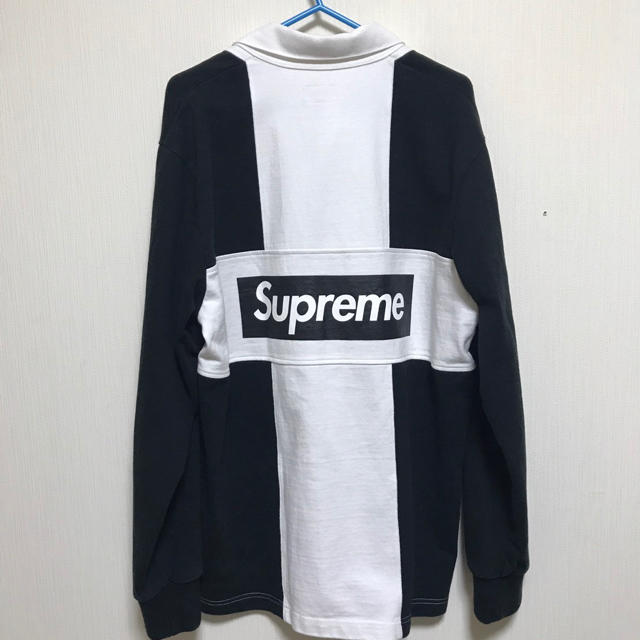 Supreme - 最終出品!16aw Supreme split rugby ラガーシャツの通販 by