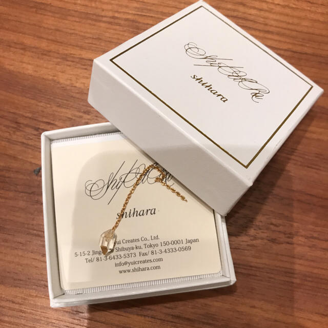 Shihara シハラ ファセットチェーンピアス ピアス Shihara シハラ ファセットチェーンピアス ピアス