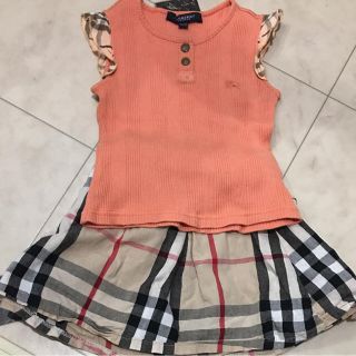 バーバリー(BURBERRY)のバーバリー100センチトップス訳あり…(Tシャツ/カットソー)