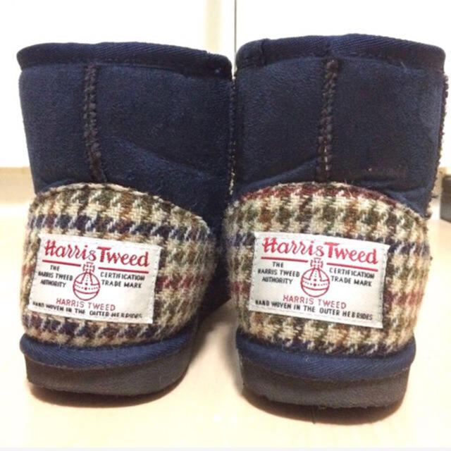 Harris Tweed(ハリスツイード)のハリスツイード×しまむら ムートンブーツ【3L】 レディースの靴/シューズ(ブーツ)の商品写真