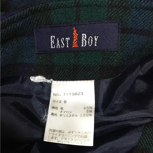 EASTBOY(イーストボーイ)のイーストボーイ チェックスカート レディースのスカート(ひざ丈スカート)の商品写真