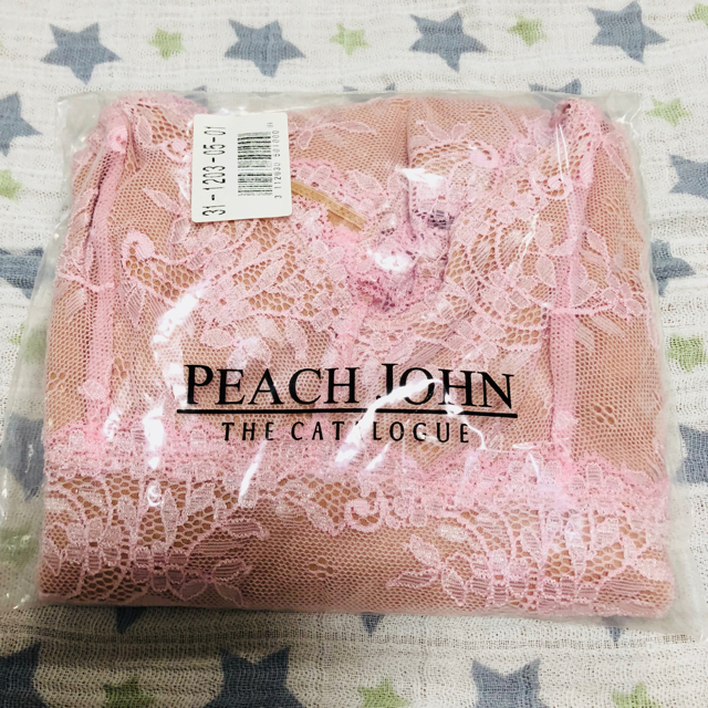 PEACH JOHN(ピーチジョン)の新品未使用PJピーチジョンレースキャミソールピンク レディースの下着/アンダーウェア(その他)の商品写真