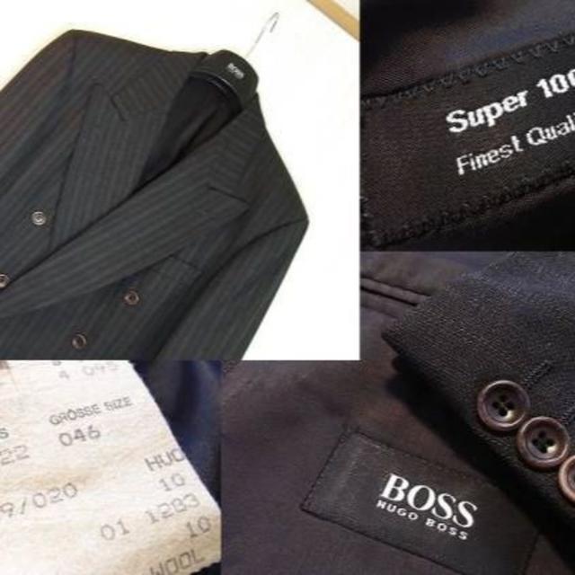 HUGO BOSS(ヒューゴボス)のcgaku0310様専用☆良品☆ヒューゴボス Super100'Sウール製スーツ メンズのスーツ(セットアップ)の商品写真