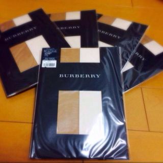 バーバリー(BURBERRY)のBURBERRY☆ストッキング5足set(タイツ/ストッキング)