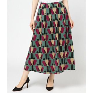 アトリエドゥサボン(l'atelier du savon)のtulip print skirt(ロングスカート)