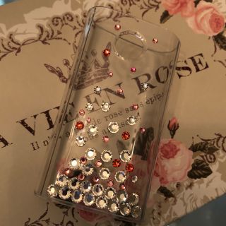 スワロフスキー(SWAROVSKI)の♡s♡様専用 グロー  ケース スワロ ボタン付き(タバコグッズ)