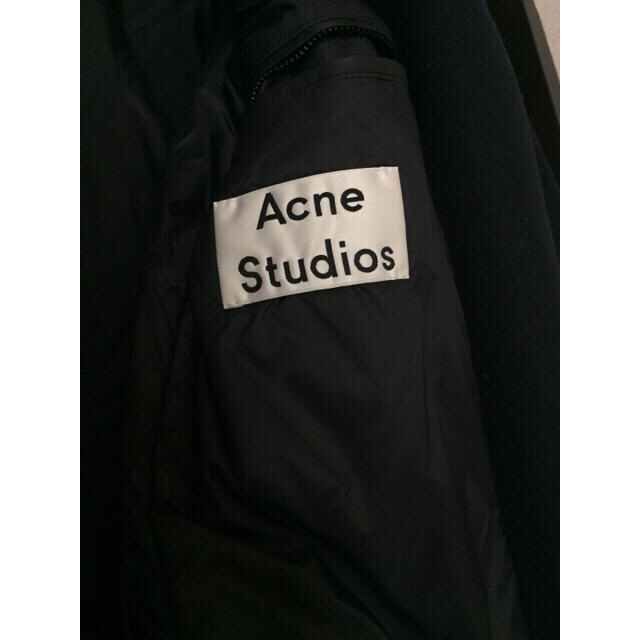 ACNE(アクネ)のAcne Studios コート milton 44 ネイビー メンズのジャケット/アウター(ナイロンジャケット)の商品写真