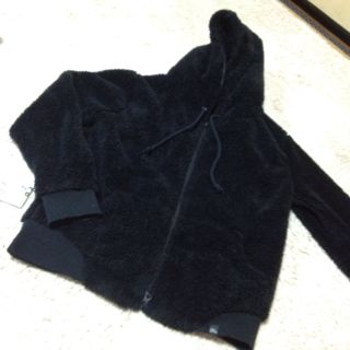 アズールバイマウジー(AZUL by moussy)のAZUL もこもこパーカー(パーカー)