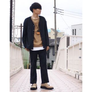 ステュディオス(STUDIOUS)のname. 16aw 即完売品 マイクロスウェードパンツ(スラックス)