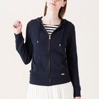 バーバリーブルーレーベル(BURBERRY BLUE LABEL)のブルーレーベルクレストブリッジ★紺パーカー新品カーディガントップスバーバリー後継(パーカー)