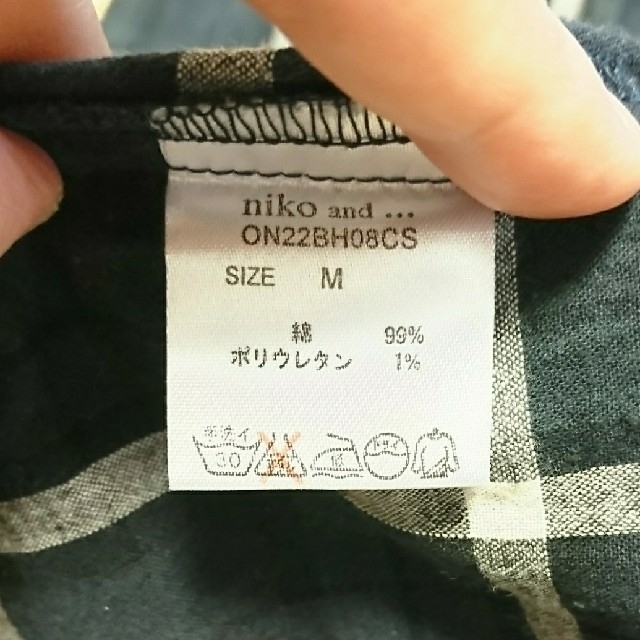 niko and...(ニコアンド)のniko and…のチェックシャツ レディースのトップス(シャツ/ブラウス(長袖/七分))の商品写真