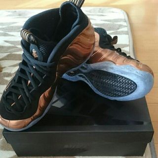 ナイキ(NIKE)のAIR FOAMPOSITE ONE  COPPER(スニーカー)