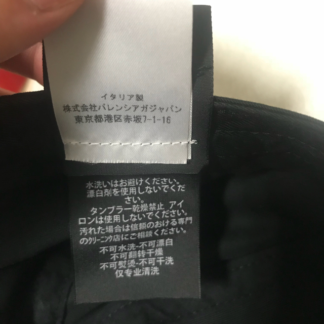 Balenciaga - balenciaga 100周年キャップ 国内正規品の通販 by ぷか Balenciaga - balenciaga 100周年キャップ 国内正規品の通販 by ぷか