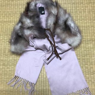 フェンディ(FENDI)のフェンディ  FENDI  furストール  キャンディストール(毛皮/ファーコート)