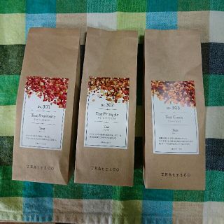 大人気の食べれる紅茶 ティートリコ (TEAtrico) 50g色々3点セット(茶)