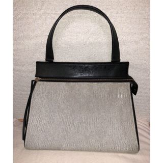 セリーヌ(celine)の[mai様専用]CELINE セリーヌ エッジ キャンバスレザーショルダーバッグ(ショルダーバッグ)