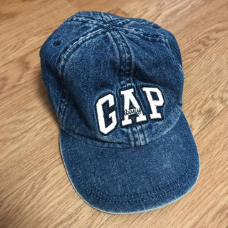 ベビーギャップ(babyGAP)のbabyGAP  デニムキャップ 12-24month(帽子)
