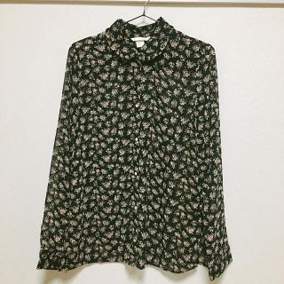 エイチアンドエム(H&M)のH&M 花柄 ブラウス(シャツ/ブラウス(長袖/七分))