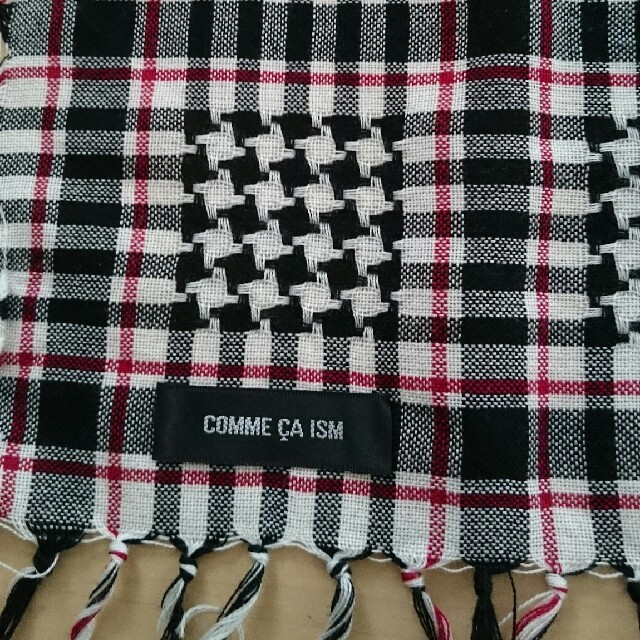 COMME CA ISM(コムサイズム)のCOMME CA ISM大判スカーフ レディースのファッション小物(マフラー/ショール)の商品写真