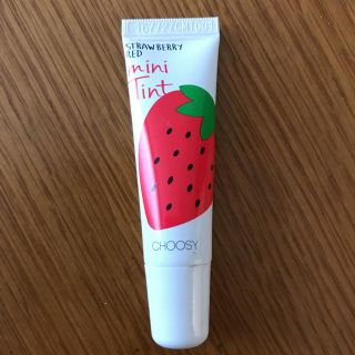 チュージーチュー(choosy chu)のチューシー💄ティントリップ🍓ストロベリーレッド(リップグロス)