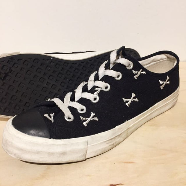 W)taps(ダブルタップス)の値下げ！wtaps vans クロスボーン キャンバス スニーカー 27センチ メンズの靴/シューズ(スニーカー)の商品写真