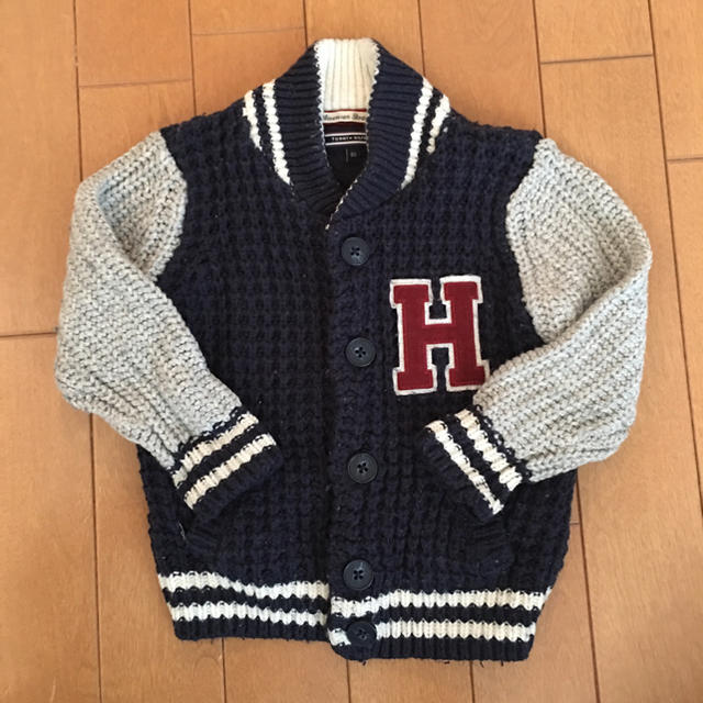 TOMMY HILFIGER(トミーヒルフィガー)の【momo様専用】トミーヒルフィガー ベビーニットアウター キッズ/ベビー/マタニティのキッズ服男の子用(90cm~)(ジャケット/上着)の商品写真