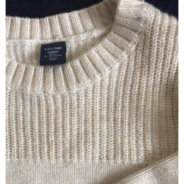 babyGAP(ベビーギャップ)のBaby GAP★ニットセーター キッズ/ベビー/マタニティのベビー服(~85cm)(ニット/セーター)の商品写真