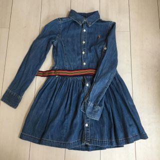 ラルフローレン(Ralph Lauren)のラルフローレン  デニムワンピース  120(ワンピース)