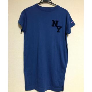 チャンピオン(Champion)のchampion Tシャツ ワンピース(ひざ丈ワンピース)