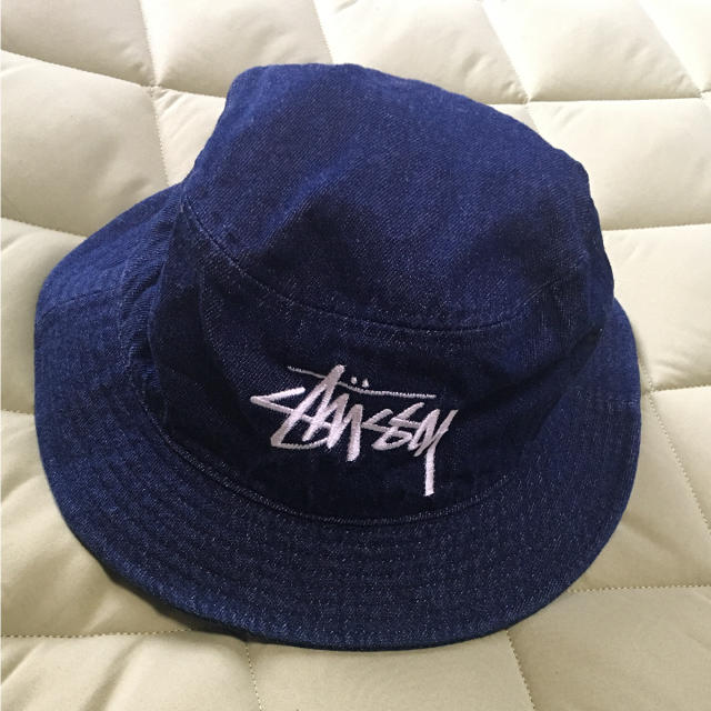 STUSSY - Stussy バケットハット デニムの通販 by 休止中！アイコン's